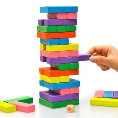 StackMaster | Diversión Viva - Juego de Torre de Madera Tumble